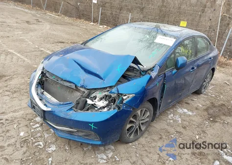 2013 Honda Civic Ex from USA, damaged, VIN 19XFB2F82DE033463